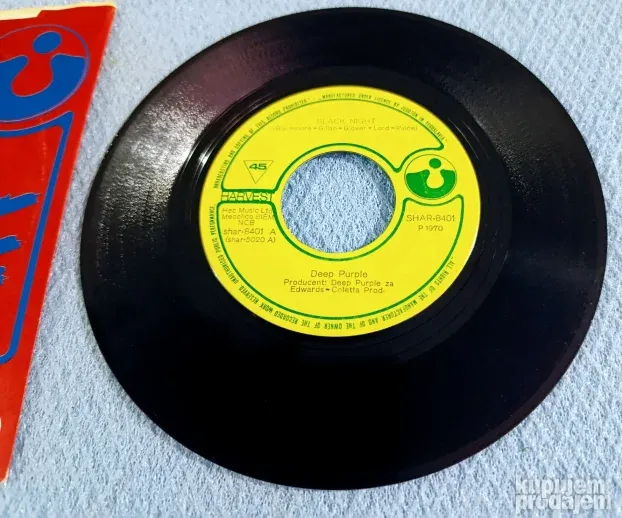 Deep Purple-Black night/Speed king-Singl