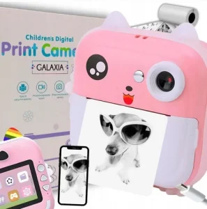 NOVO! Fotoaparat Stampac Slika Kamera Plavi I Roze