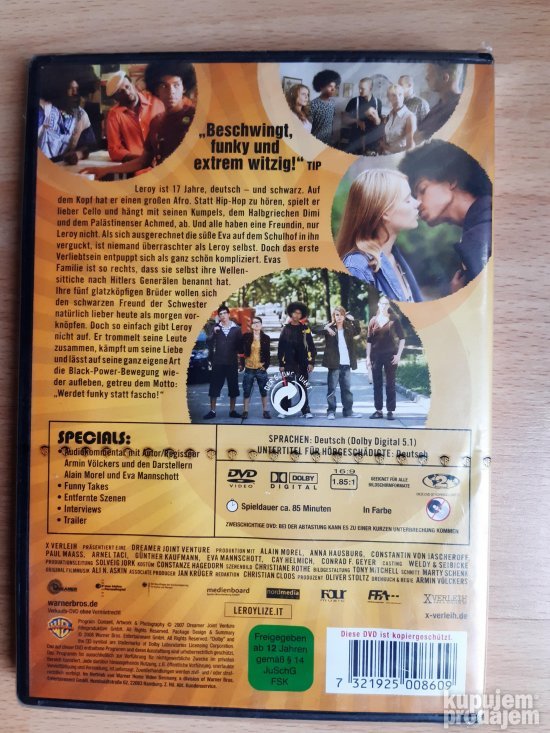 Leroy lize it DVD NOVO