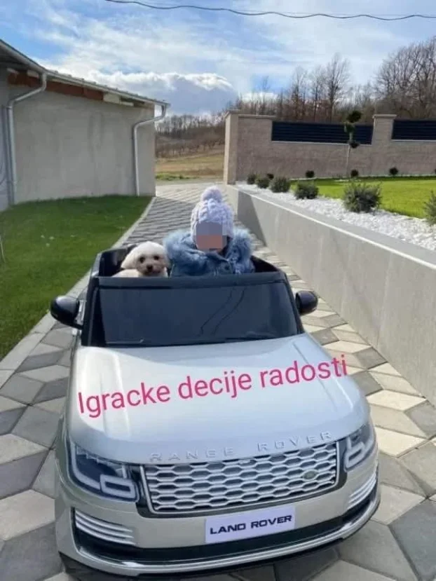 Land rover dvosed 24v na akumulator 4x4 50kg premium