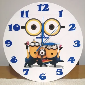Minions malci zidni sat