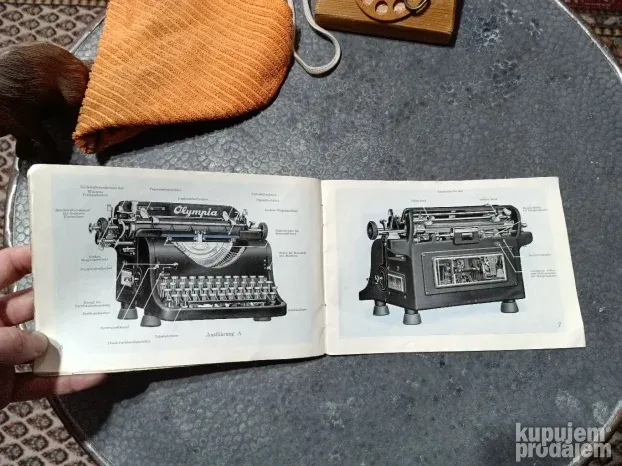 Pisaća mašina "Olympia" model 8 iz 1935.