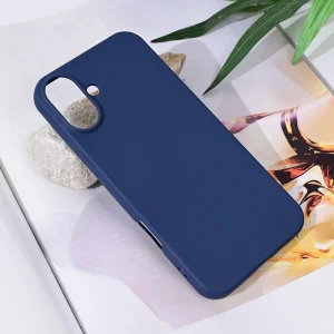 Torbica Teracell Soft Velvet za iPhone 16 Plus - T. Plava