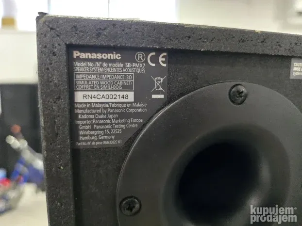Panasonic SB-PMX7 2x60Rms