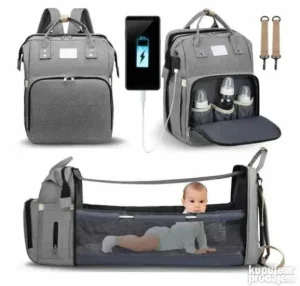 2u1 ranac i krevetić za bebu
