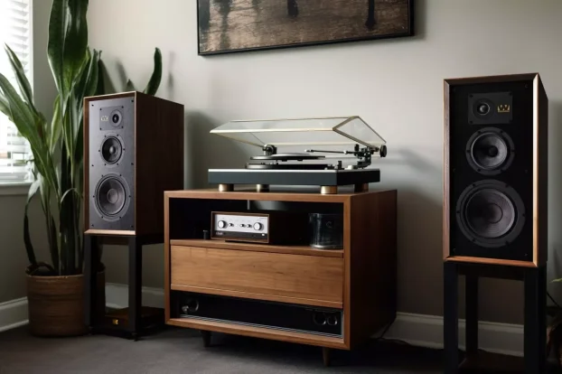 Wharfedale Super Linton sa stalcima