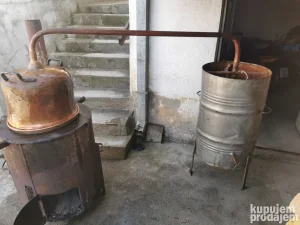 kazan za destilaciju 100l i kazan za mast 60l