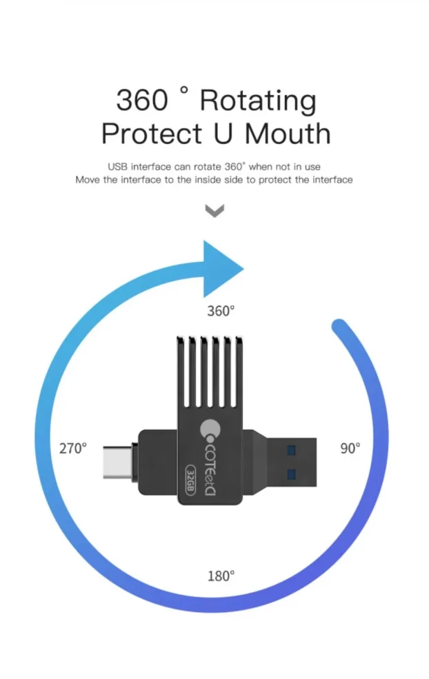 USB flash memorija Coteci CS8833 32GB USB 3.0/Type C