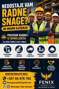 Uvoz radne snage – Bangladeš, Nepal, Indija