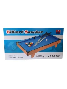 Drveni bilijar sa nogicama  Dimenzije: 69x37x11.8cm