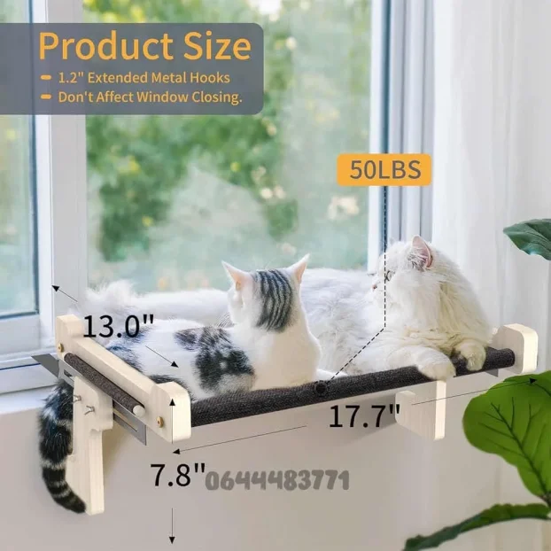 Mačja ležaljka za prozor