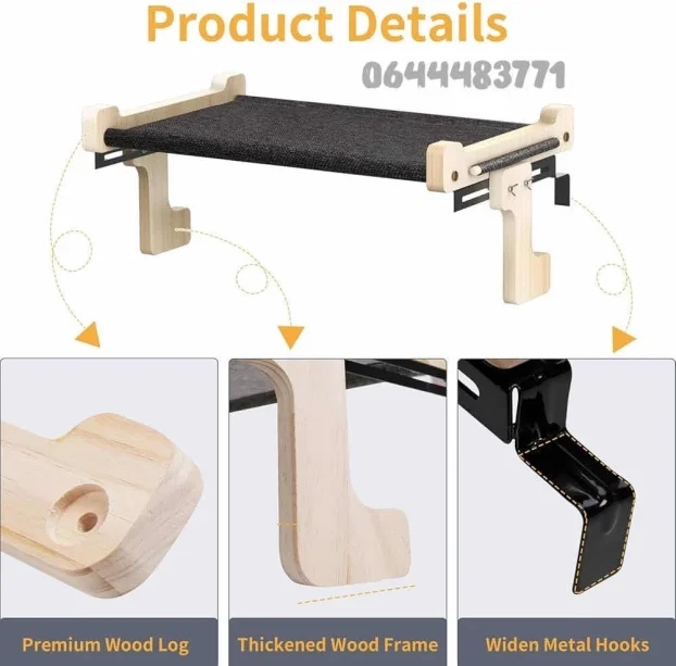 Mačja ležaljka za prozor