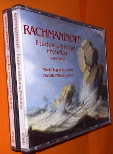 Rachmaninoff Rahmanjinov Etudes-tableaux preludes