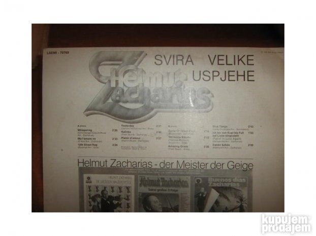 Helmut Zacharias - Helmut Zacharias svira velike uspjehe