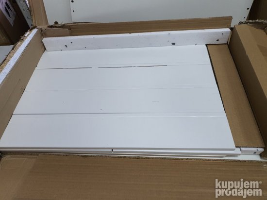 Komoda Visoki Sjaj 40x65x80cm Bela - Bega