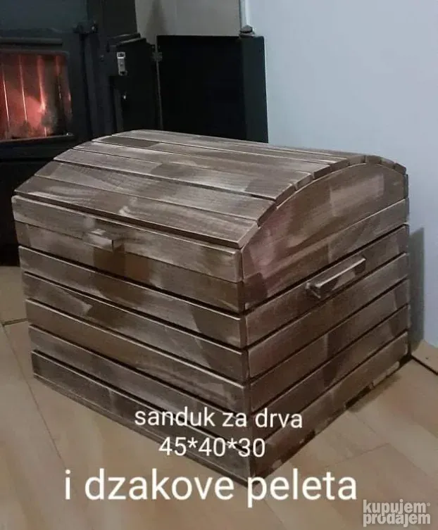 Višenamenski sanduk - za PELET I DRVA - LUX KVALITET
