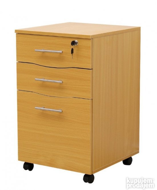 Komoda 3 Fioke Zakljucavanje 4 Tockica 44x45xV68cm MMT Mobil