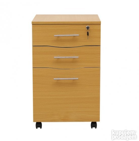 Komoda 3 Fioke Zakljucavanje 4 Tockica 44x45xV68cm MMT Mobil