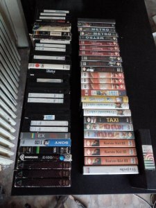 50 snimljenih i 20 Originalnih kaseta FILMOVI Zamena