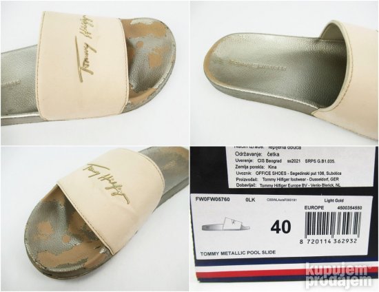 Tommy Hilfiger papuče  N797