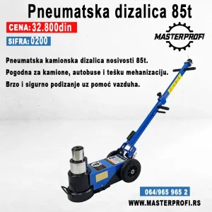 Pneumatska dizalica 85 tona nova garancija 12 meseci