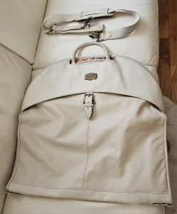 SAMSONITE Black Label kožna torba za odela, novo orig.
