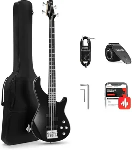 Donner DPJ-510BK električna bas gitara