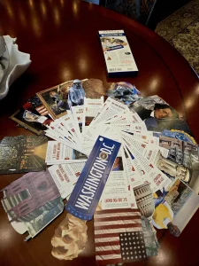 Washington vodič, kupljen isred bele kuce u šopu, orginalan