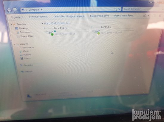 lacie 80gb externi hard