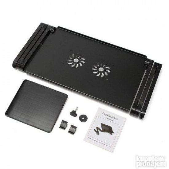 T8 PRO Sto Za Laptop 13"-17" Sa 2 USB VENTILATORA