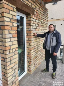 Fasadne cigle secene prirodne #BELA I CRNA#