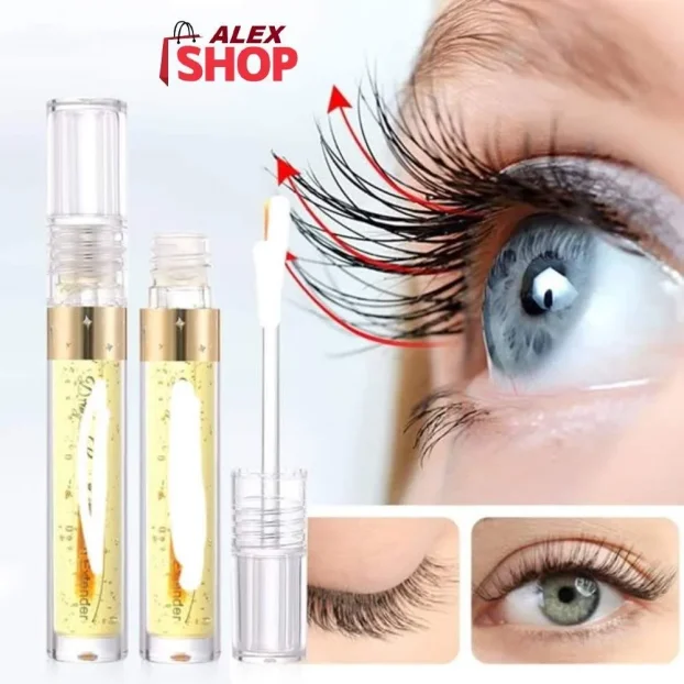 Collagen Gel Mascara 2 u 1 Kiss Beauty maskara i ogledalce