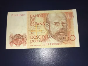 Španija 200 pezeta.1980.