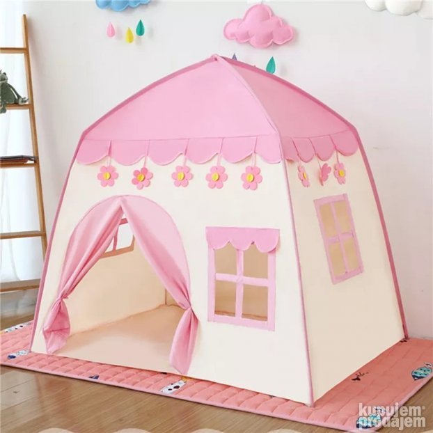 Sator za decu dvorac kucica za igru Pink