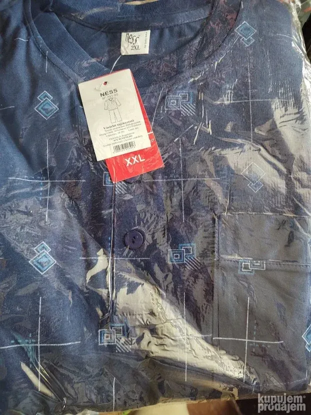 Muska pidzama frotir XL i xxl