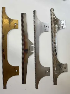 noz za secenje folije-izrada raznih vrsta nozeva