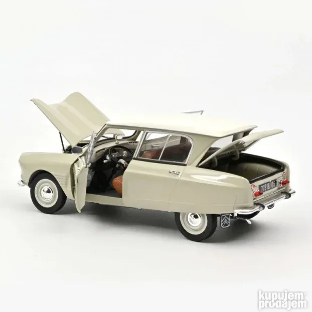 1/18 Norev Citroen Ami 6 1965年 ノレブ シトロエン アミ6 ベージュ