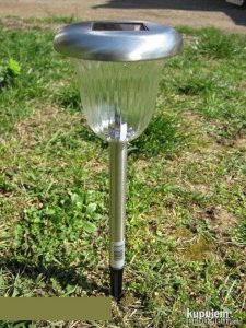 Solarne LED lampe INOX (4 KOMADA)