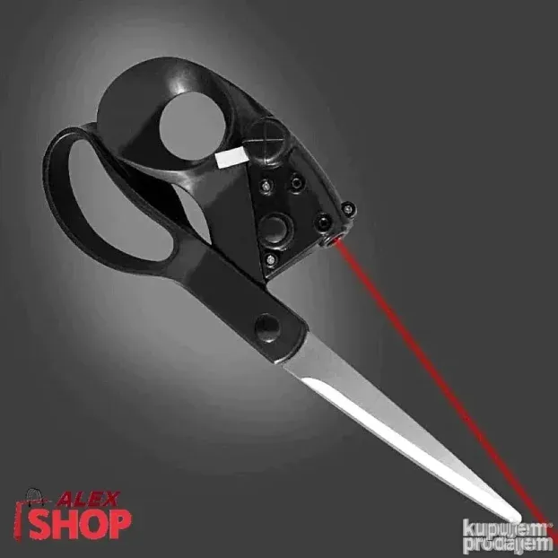 Laserske makaze - pomoćnik za precizno sečenje