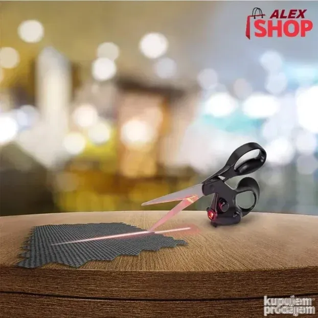 Laserske makaze - pomoćnik za precizno sečenje