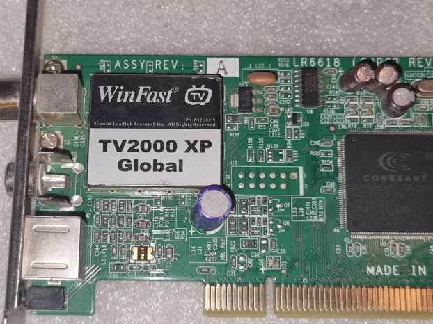 TV kartica LEADTEK WinFast TV2000 XP Global TV