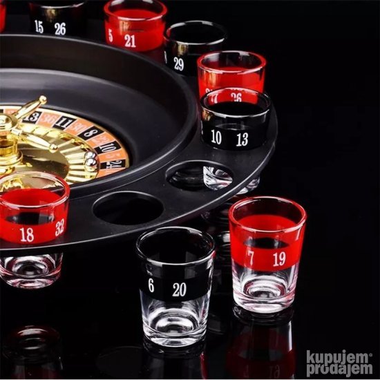 Set čašica za rulet 2-8 igrača