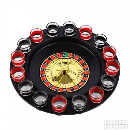 Set čašica za rulet 2-8 igrača