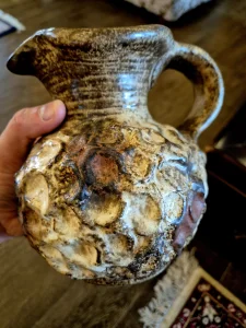 Bokal od lava keramike, limitirano, 17 cm