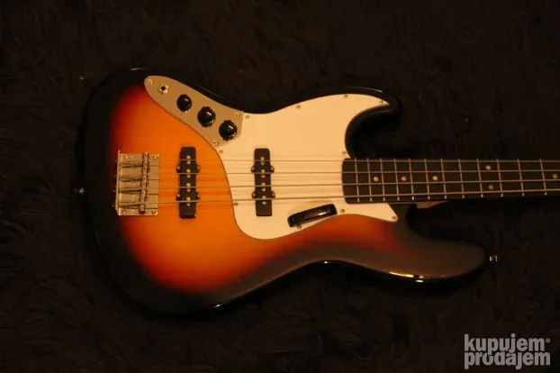 Harley Benton Jazz bas lefthand