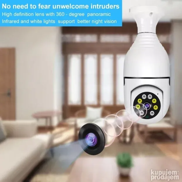 WIFI Kamera IP SIJALICA 8mpx PTZ