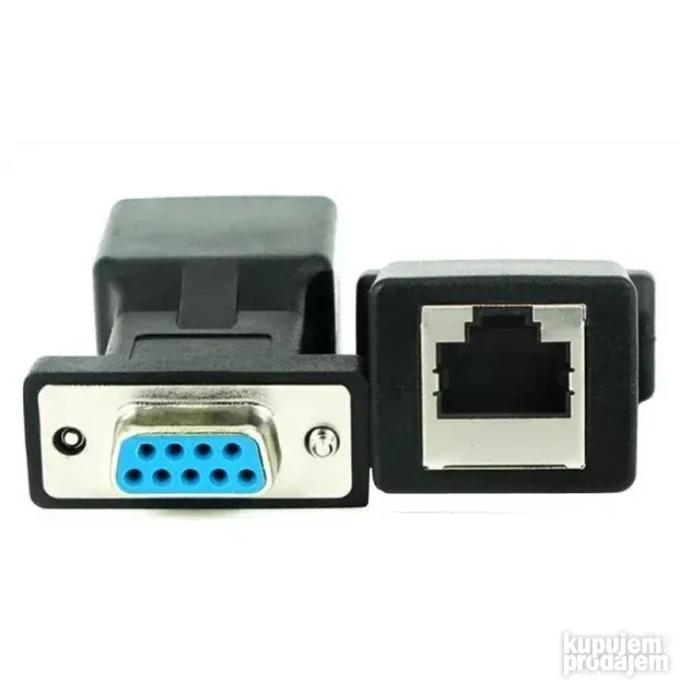 Serijski ekstender preko LAN UTP kabla DB9 na RJ45 serial