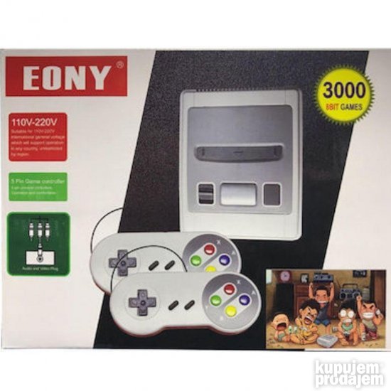 Gejmerska ENOY Konzola Sa 3000 8 BIT RETRO Igrica