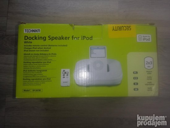Technika sp-507w portable ipod speakr