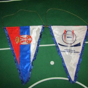 Dve zastavice, Srbija,Vaterpolo Federacija Srbije